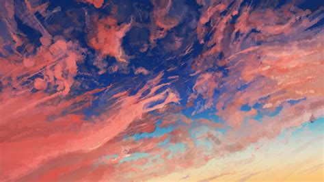 Cloud Sky Anime sky wallpapers, hd-wallpapers, digital art wallpapers ...