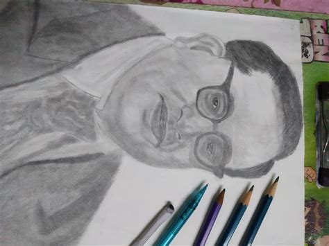 Dr. B R Ambedkar sketch | Male sketch, B r ambedkar, Art