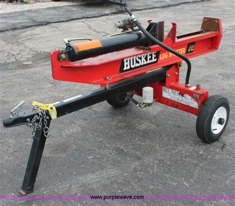 Huskee log splitter in Paola, KS | Item AH9180 sold | Purple Wave