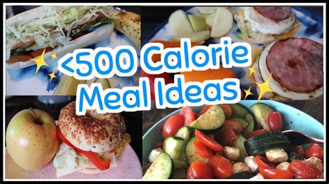 500 Calorie Meal Ideas (Alternate Day Intermittent Fasting) - YouTube