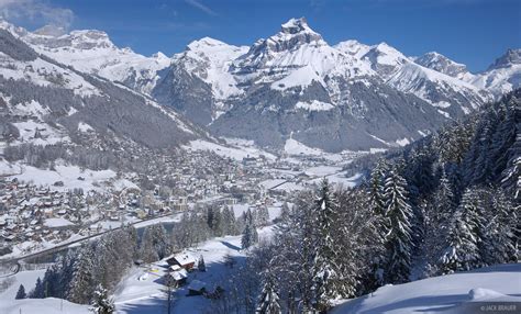 Snowy Engelberg | Engelberg, Switzerland | Mountain Photography by Jack ...