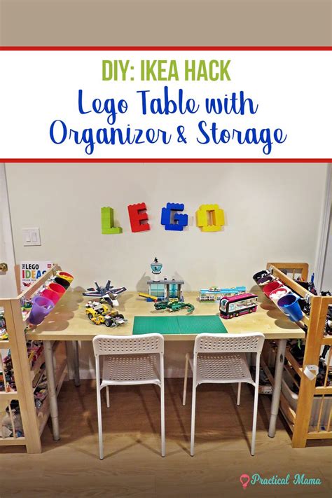 DIY - LEGO table and storage - - Practical Mama