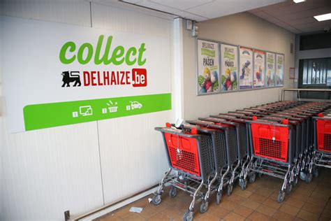 Delhaize relaunches its collection service, but only in Flanders