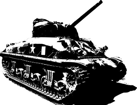Sherman Tank Vector by NB-A on DeviantArt