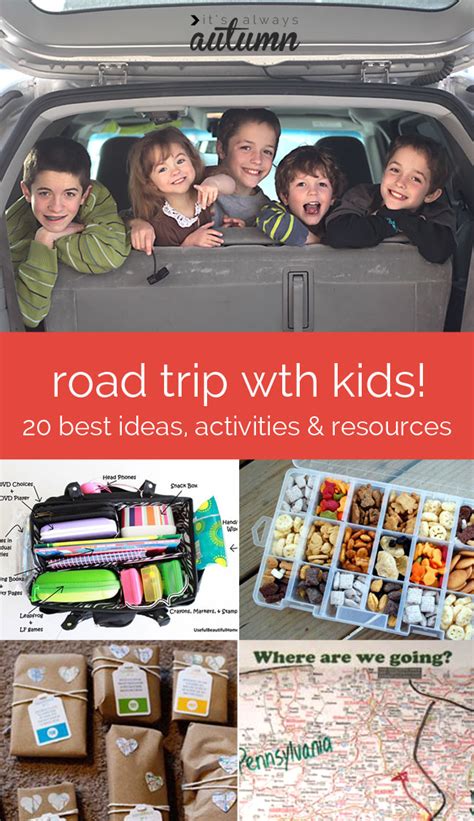 20 best ideas, activities, and resources for road trips with kids