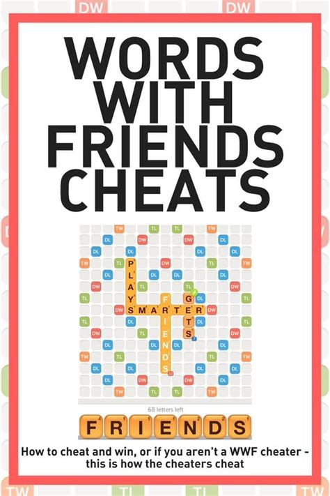 Words With Friends Cheats - How Your Friends Are All Winning This Game