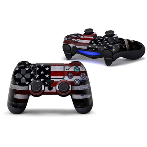 Case Cover For Ps4 Controller Protective Skin Video Games-in Stickers from Consumer Electronics ...