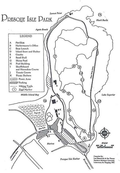 Presque Isle State Park Map