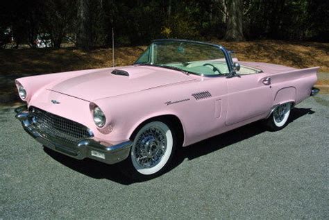 1957 Ford Thunderbird Pink