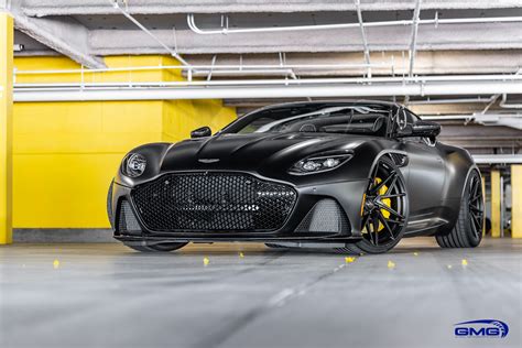 Matte Black Aston Martin DBS Superleggera - GMG Racing