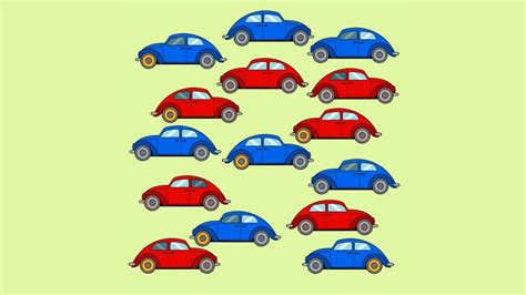 Become the king of illusions by spotting the odd car in 5 seconds!