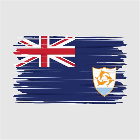 Anguilla Flag Vector 20446486 Vector Art at Vecteezy