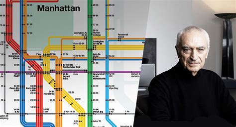 Massimo Vignelli & the New York City Subway Map - Village Print & Media