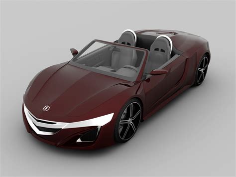 acura nsx roadster 2 3D Models - CGTrader.com