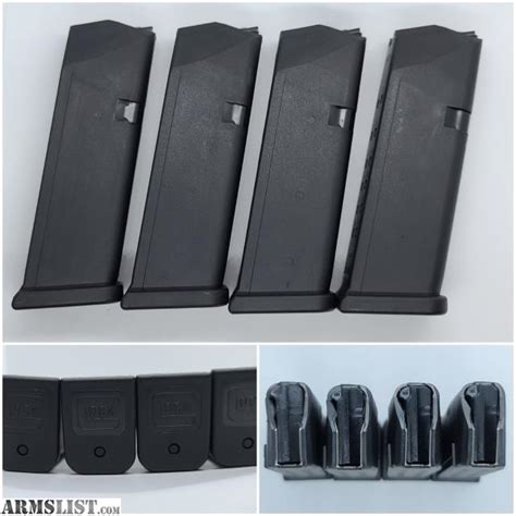 ARMSLIST - For Sale: (4) Glock 19 15 Round Gen 4 Magazines 1594-01