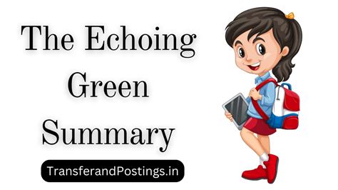 The Echoing Green Summary - Transfer and Postings