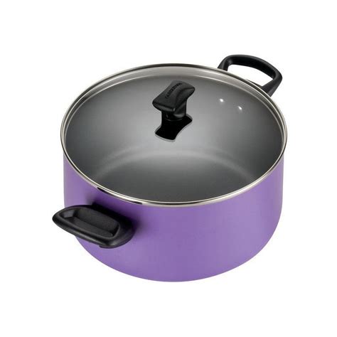 Farberware Dishwasher Safe Nonstick 15 Piece Cookware Set in Purple - Walmart.com