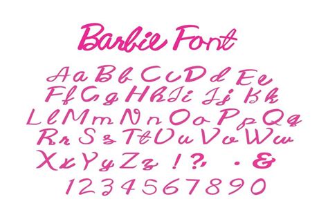 Create Stunning Text with Barbie Font Generator