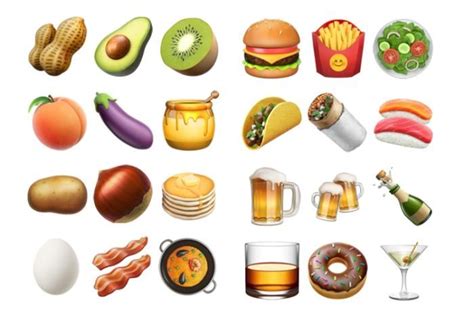 emoji unicode9 ios102 food | Emoji, Ios 10, All emoji