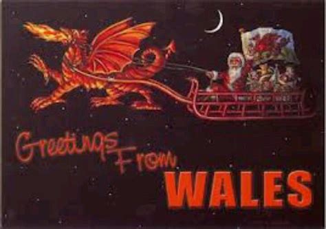 Welsh Christmas card | Red dragon, Monkey art, Cymru