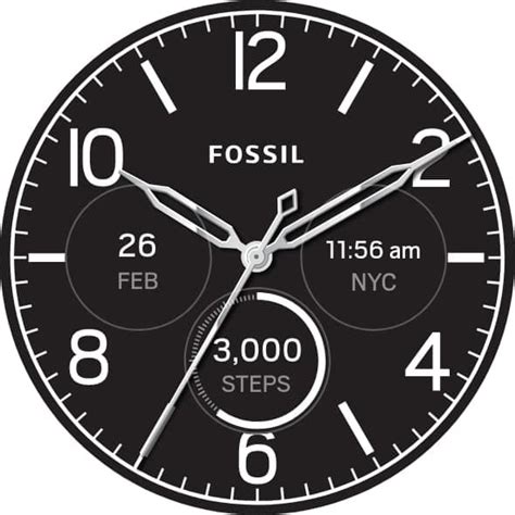 Smartwatch Faces & Dials: Shop Digital Watch Faces - Fossil