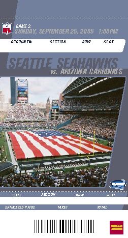 Seattle Seahawks | Game Tickets – Parts + Labor