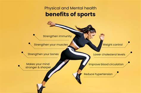 Physical and mental health benefits of sports