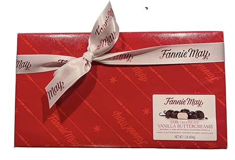 Amazon.com: Fannie May Premium Milk and Dark Chocolates Variations 1 Pound Box - Signature Wrap ...