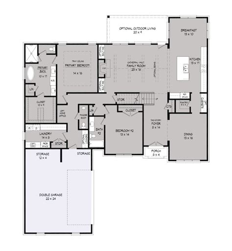 Graham Floor Plan | Regency Homebuilders