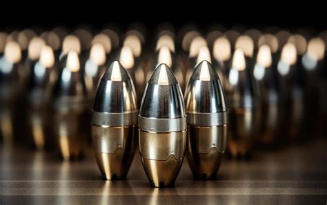 Premium Photo | Precision Ballistics Tungsten Alloy Bullets