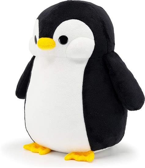 Amazon.com: Bellzi Penguin Stuffed Animal Plushie - Penguin Kawaii ...