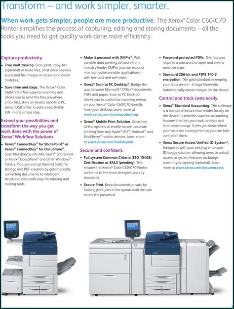 Xerox Workcentre 5945 Specs - Brochure : Resume Examples #jl10DB6a12