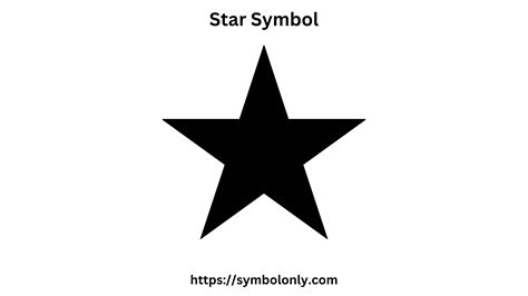 Star Symbol Copy and Paste ⋆ ★ 🌠