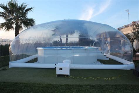 Customized Outdoor Clear Inflatable Pool Cover Inflatable Dome For ...