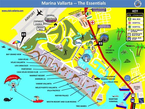 Map of Marina Vallarta - Visit Vallarta