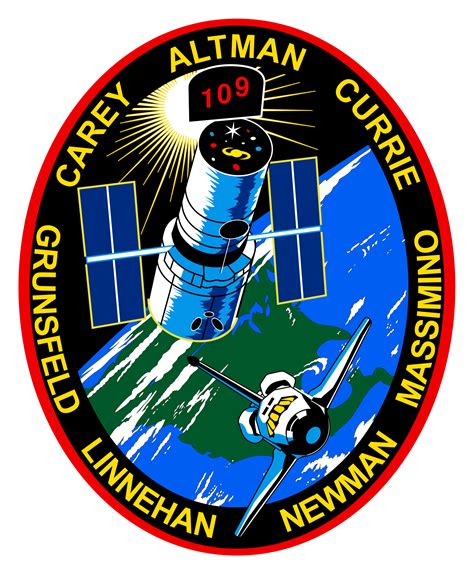 STS 109 Mission Patch - NASA Space Shuttle Program Photo (39433862 ...