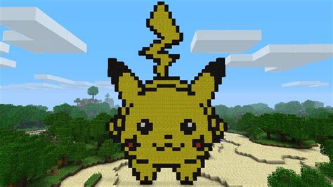 Pikachu From Pokemon Pixel Art Minecraft Project Pixel Art Minecraft | The Best Porn Website