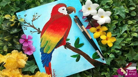 Acrylic Paintings For Beginners Of Birds