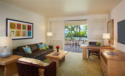 Hapuna Beach Prince Hotel - living room Hawaii Package, Mauna Kea Beach Hotel, Kohala Coast ...