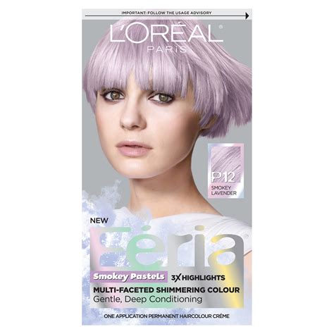 L'Oreal Paris Féria Smokey Pastels - P12 Smokey Lavender - 6.8oz ...