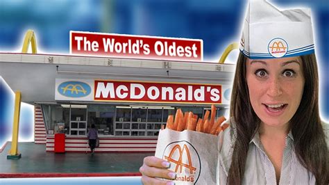 We visit The World's OLDEST McDonald's 🍟 - YouTube