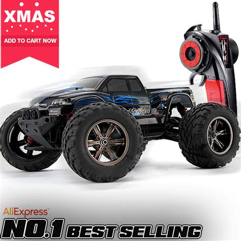 40kmh+ 2015 New 1/12 scale Electric rc monster truck 2.4Ghz 2WD high ...