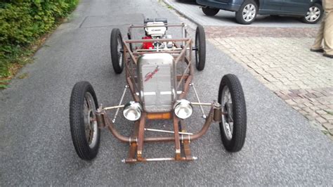 Cyclecar Cyclekart Chassis Eigenbau - YouTube