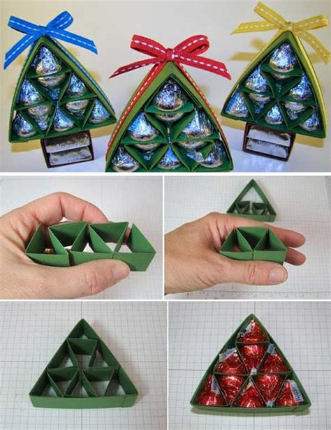 Wonderful DIY Sweet Chocolate Christmas Tree Gift