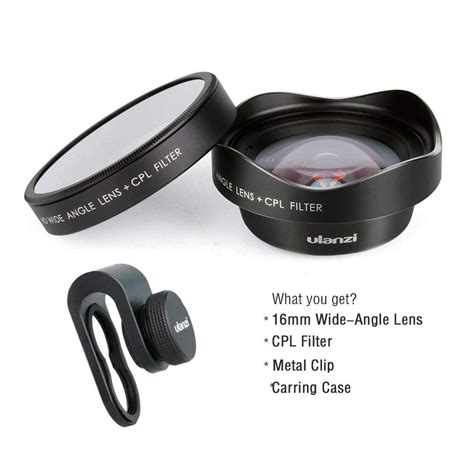 Ulanzi 16mm Wide Angle Phone Camera Lens w CPL Filter – Máy Ảnh - Máy Quay - FlyCam - Thiết bị ...