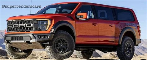 2021 Ford F-150 "BroncoSaurus" Rendering Turns Raptor Truck into an SUV - autoevolution