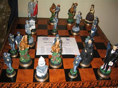 Civil War Chess Set