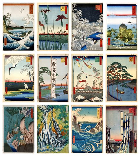 12 X Antique Japanese Postcards a Set of 12 Individual 19th - Etsy Australia