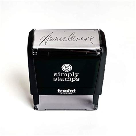 Custom Signature Stamp - Self Inking Personalized Signature Stamp ...