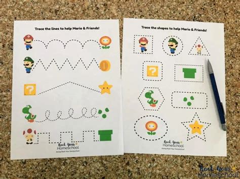 Super Mario Printables: 11 Free Activities for Fantastic Fun for Kids